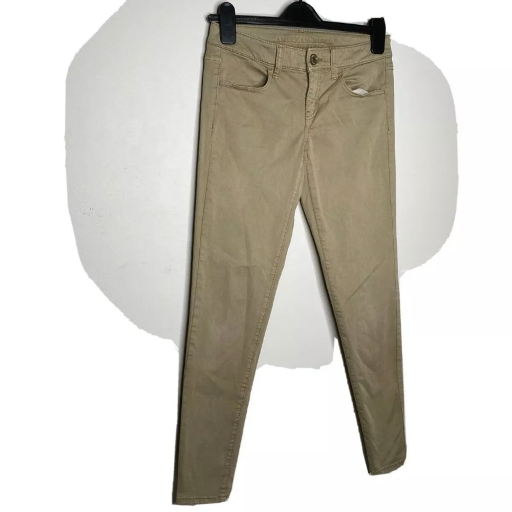 4/$35 American Eagle Khaki Jean Jeggings